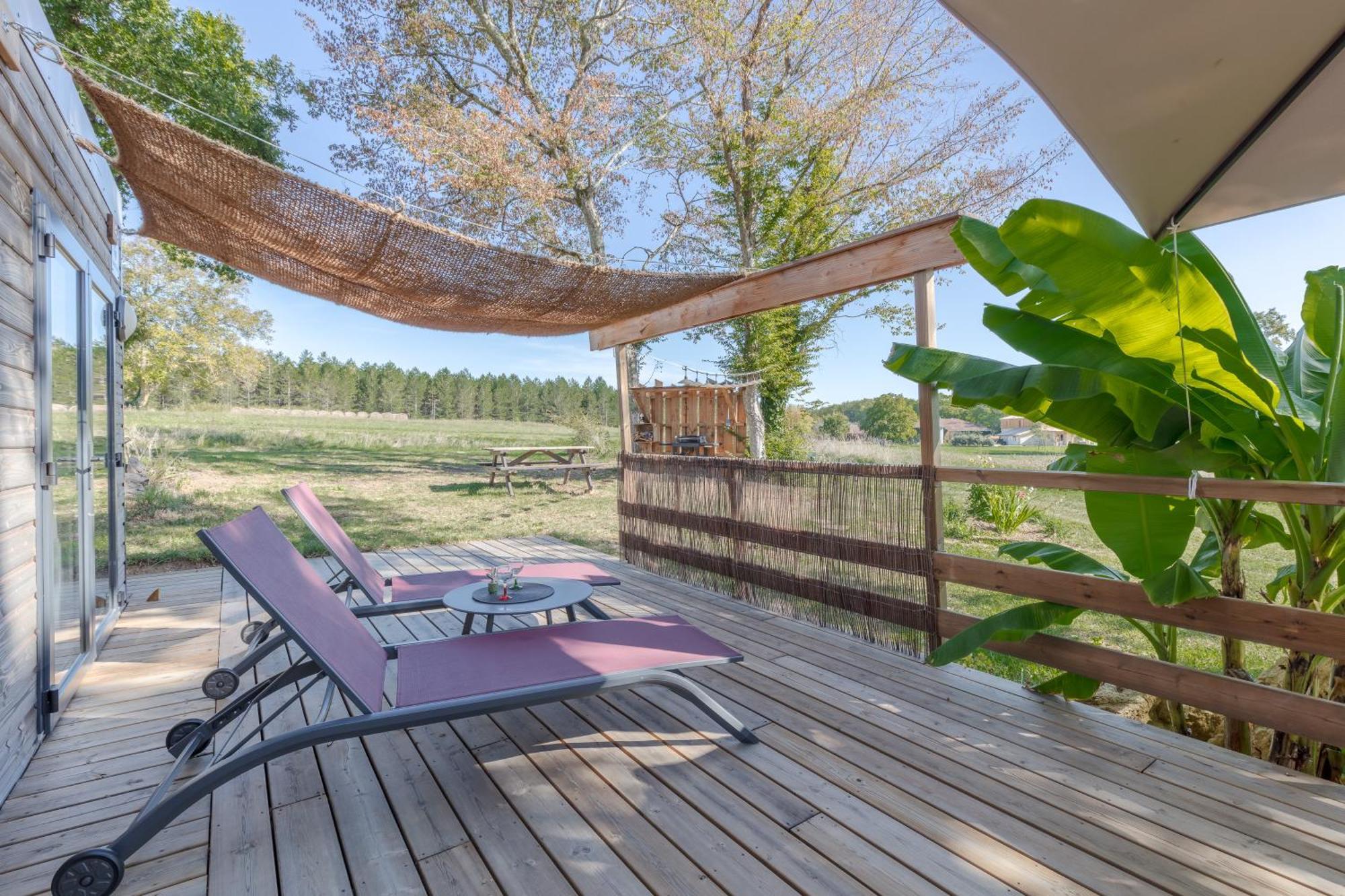 Tiny House Avec Spa, Proche De Bordeaux Et De Saint-Emilion Villa Castelviel Exterior photo